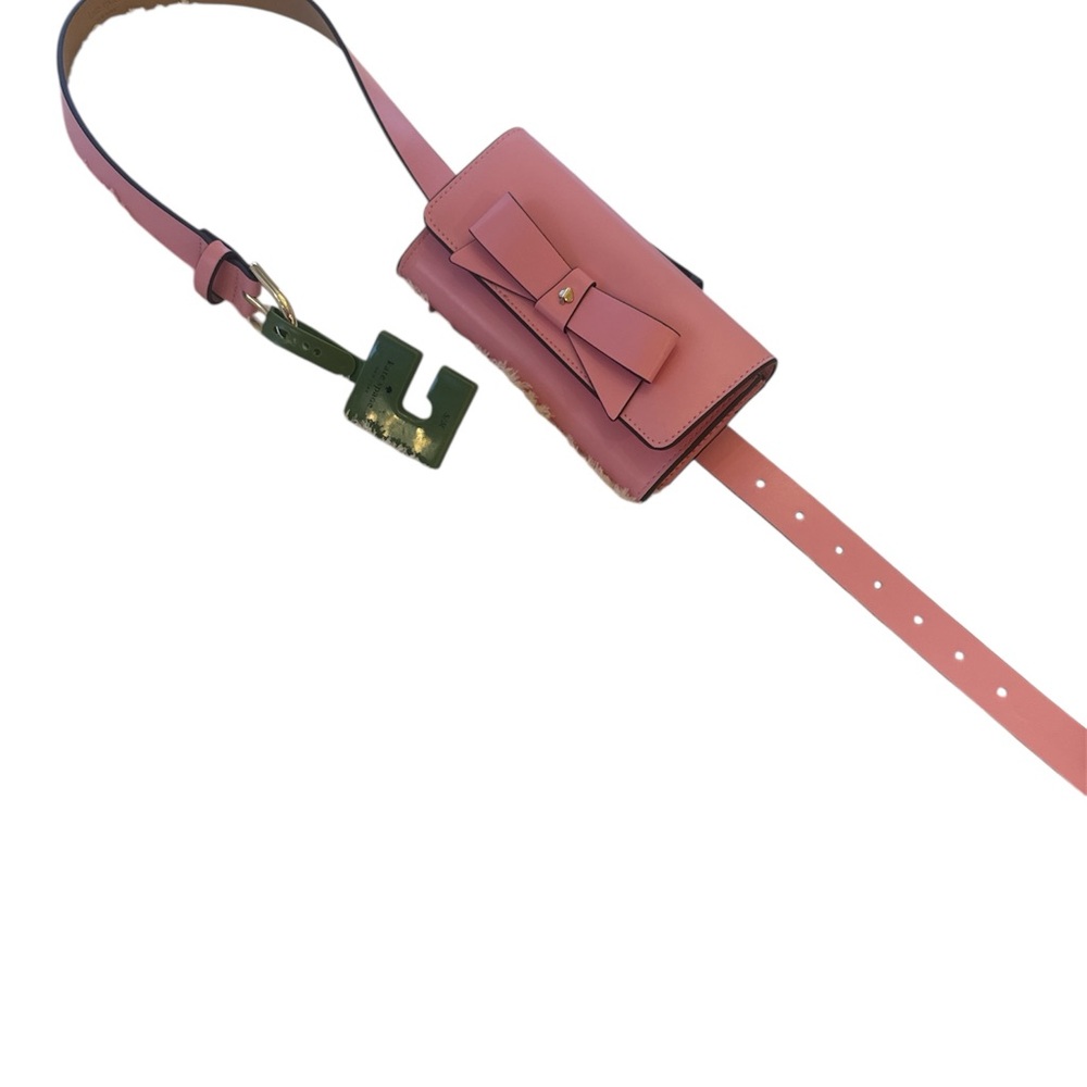 Kate Spade Pink Bow Belt Bag